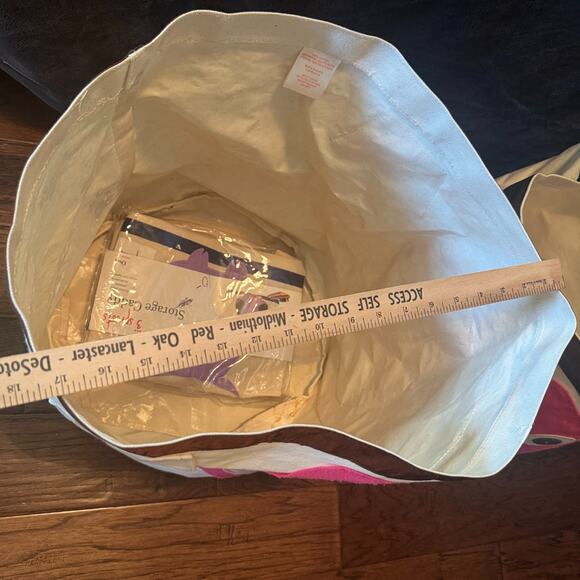 3 Sprouts Canvas Storage Bins Laundry Toy Basket Kids set of 3 elephant owl - Picture 9 of 9